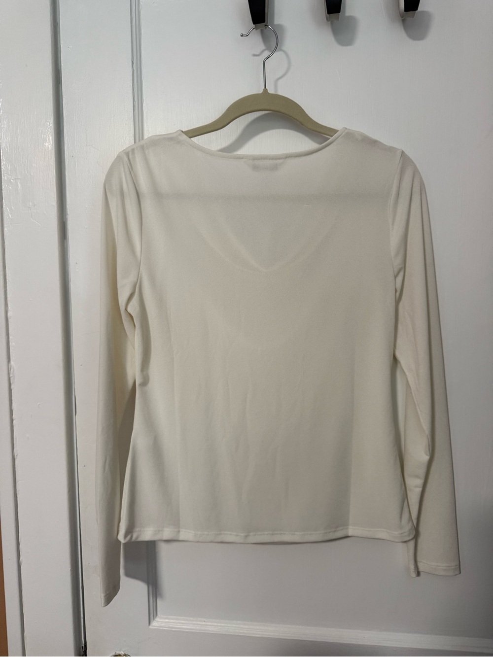Banana Republic Cowl Neck Pullover Tops Shirts Blouses Cream & Black Two NWT Sm - Picture 7 of 7